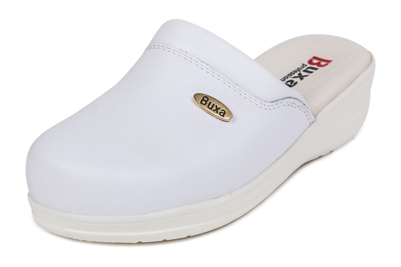 Rúgós egészségügyi cipő MED10 - Fehér
