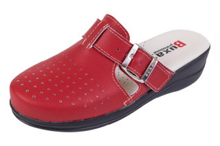 Rúgós egészségügyi cipő MED21 - Piros
